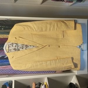 Lord & Taylor linen blazer